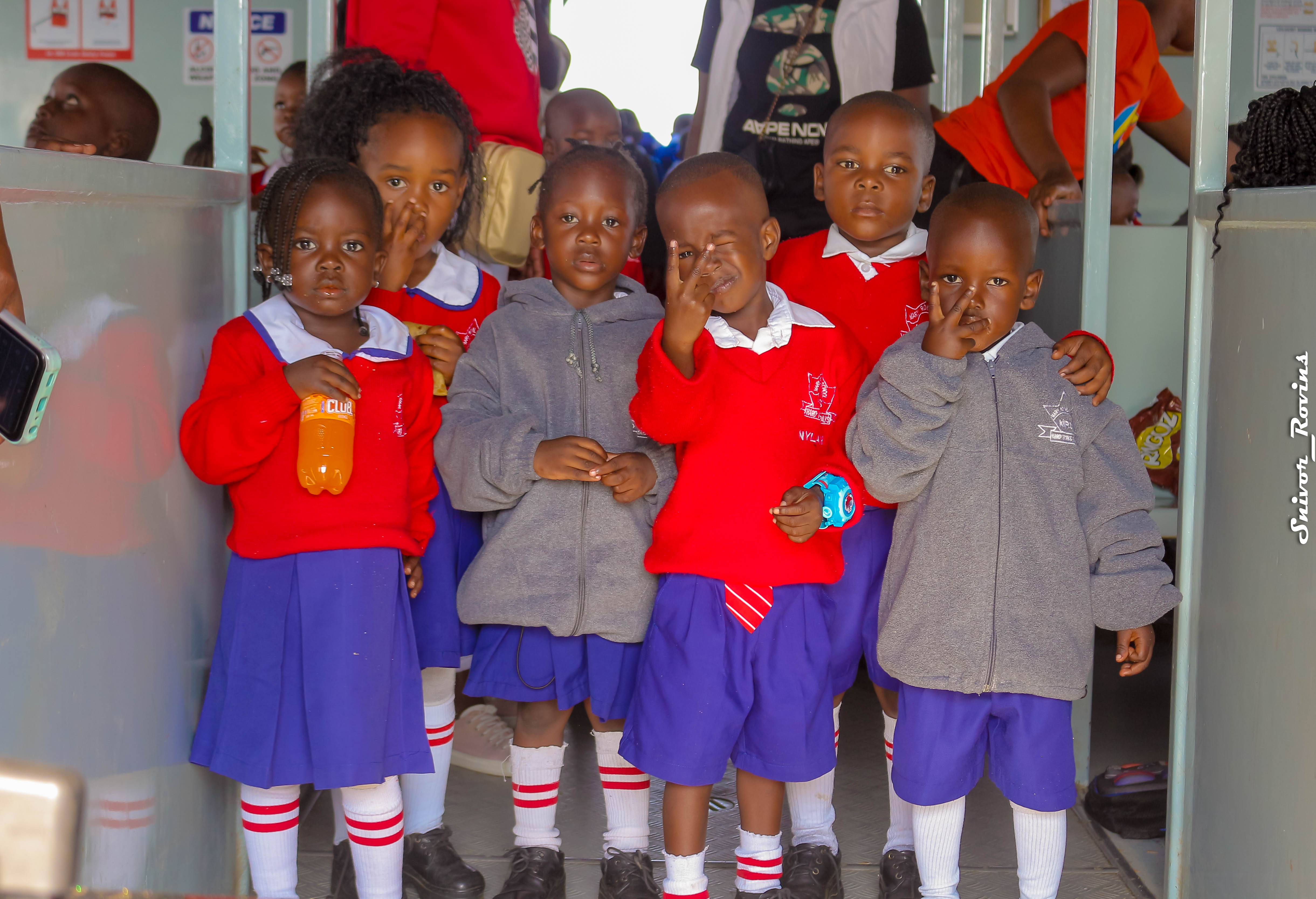 Happy students